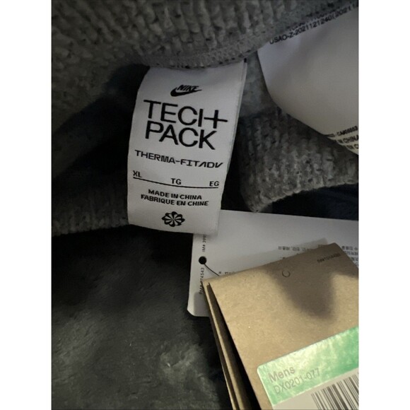 XL Nike Men’s Grey Forward Shorts Tech Pack Cool Gray Style DX0201-077 Sample - Picture 3 of 11